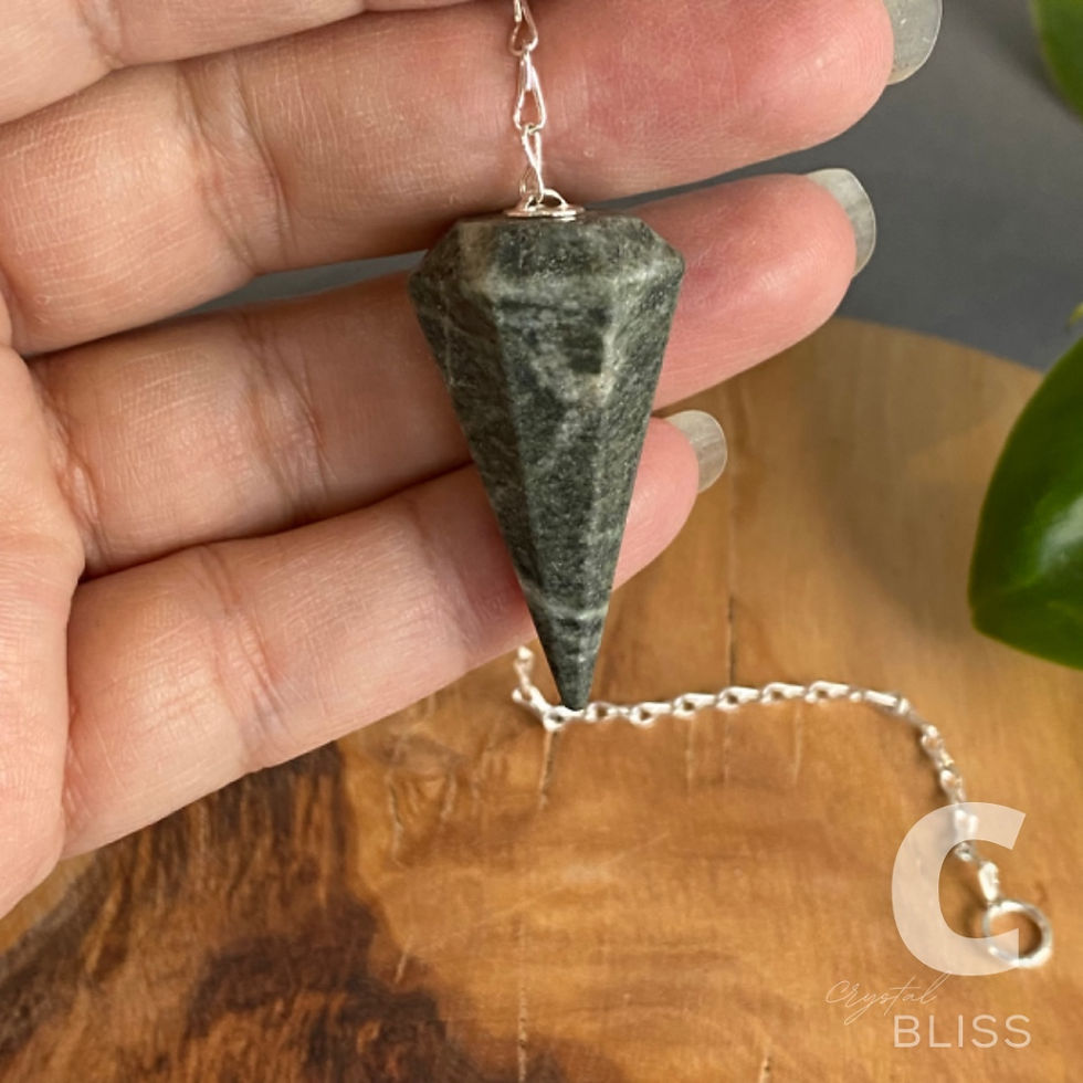 Thumbnail: Epidote Pendulum