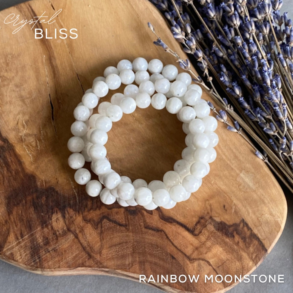 Thumbnail: Rainbow Moonstone Bracelet