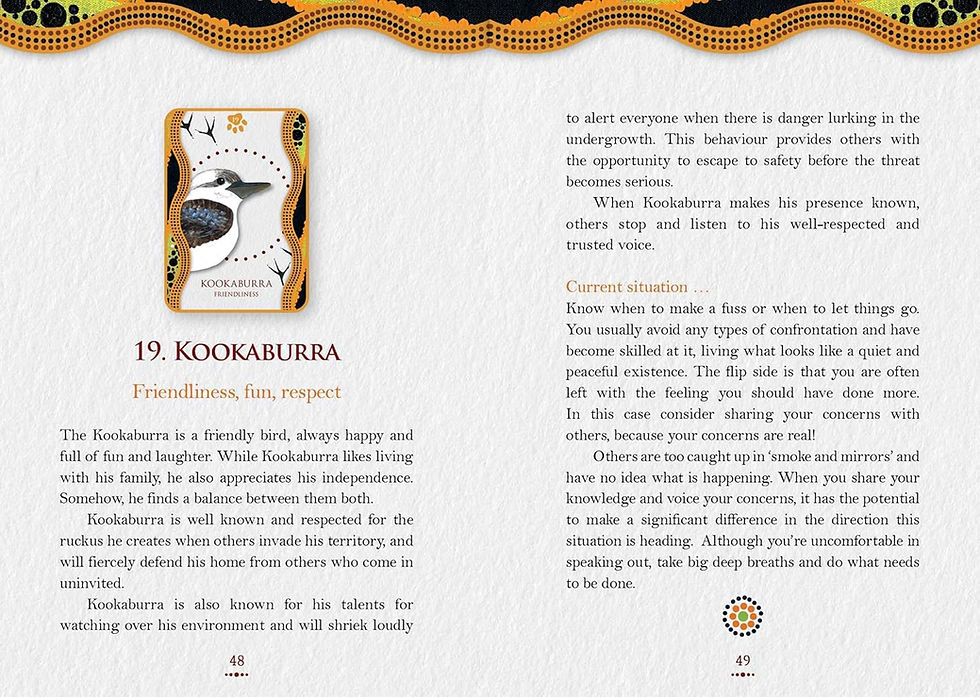Thumbnail: Aboriginal Healing Oracle Deck - by Mel Brown