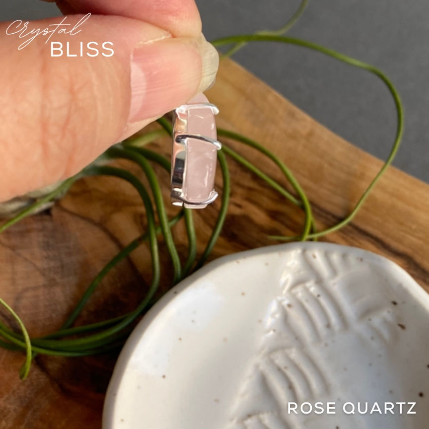 Thumbnail: Rose Quartz Cloud Pendant #15