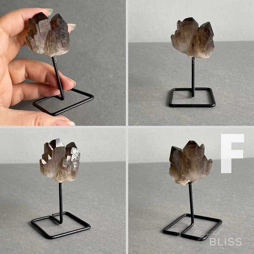 Thumbnail: Smoky Quartz on Stand - E,F,G,H