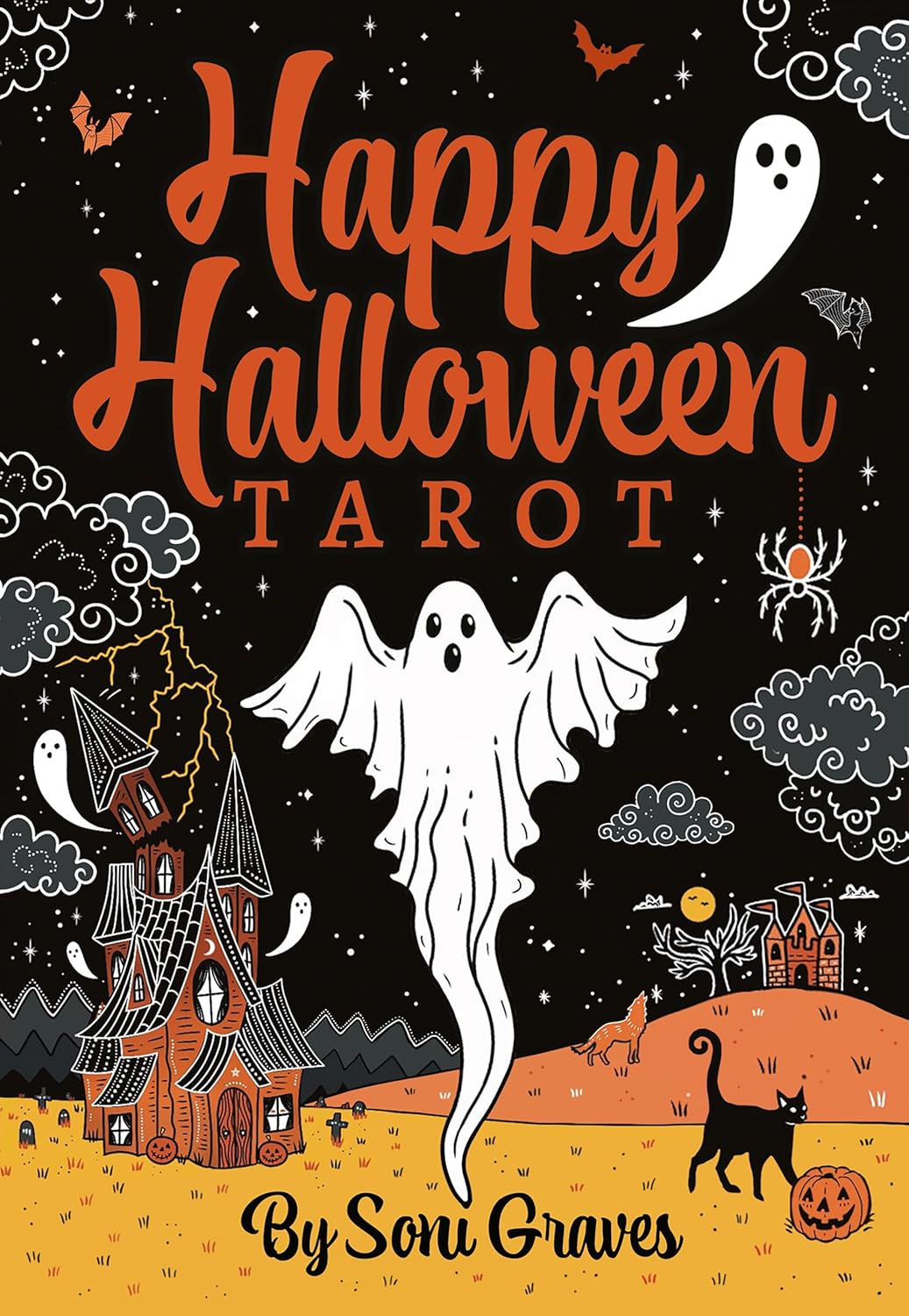 Happy Halloween Tarot Deck - Graves, Soni