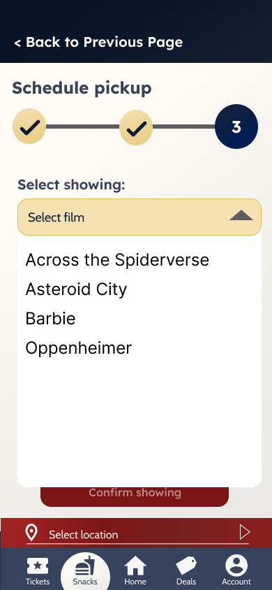 Checkout 3a - manual location