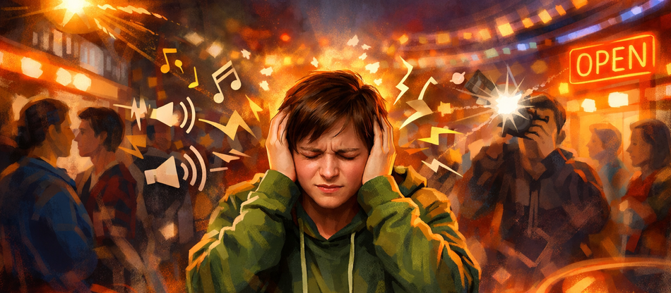 Viver em um mundo de estímulos intensos: entendendo a neurodiversidade.