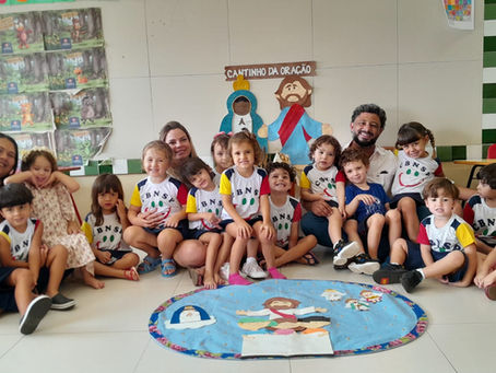 4ª SEMANA- PROJETO "MÊS DA BÍBLIA COM AS FAMÍLIAS"