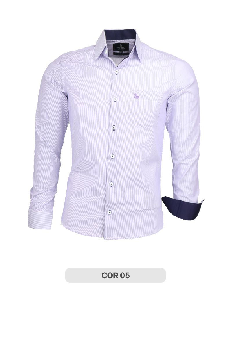 Miniatura: CAMISA GRECIA SLIM ML