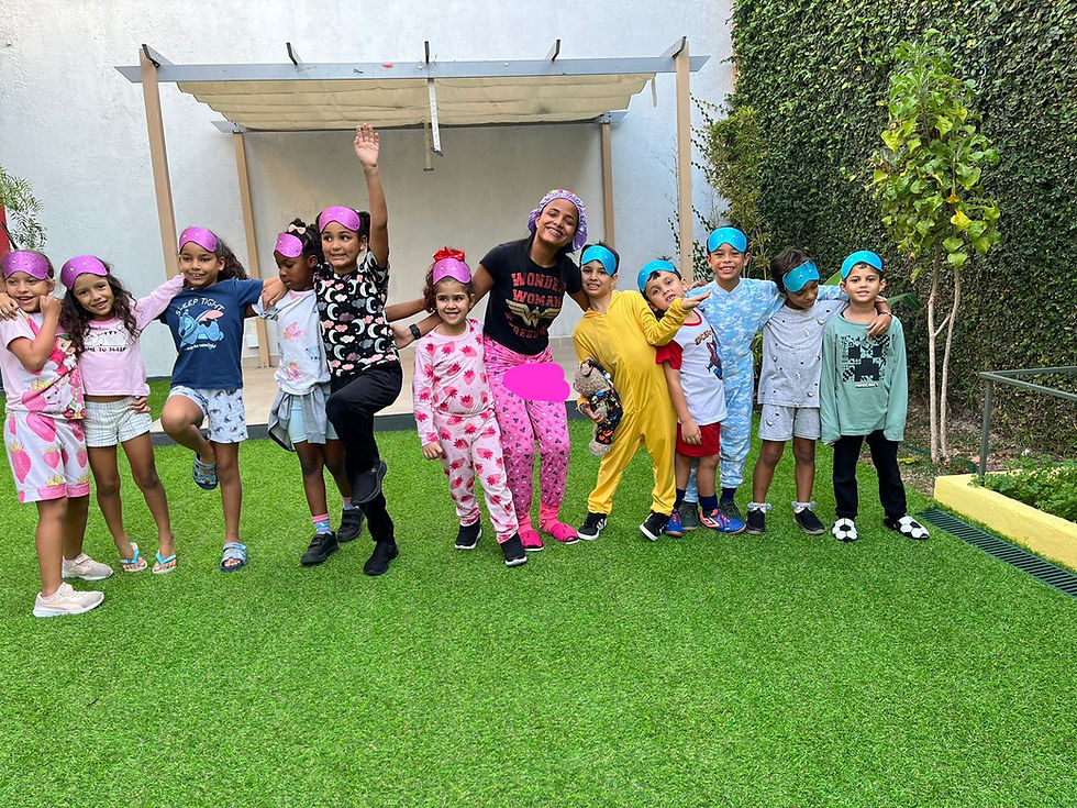Festa do Pijama no 1º Ano: integração, diversão e memórias afetivas