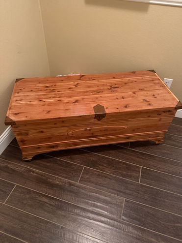 Cedar Chest Restoration Complete