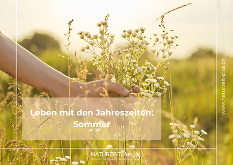 Leben mit den Jahreszeiten: im Sommer