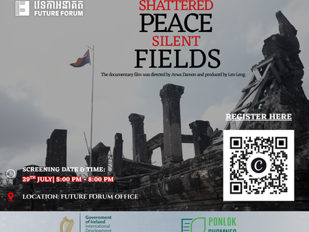 Film Screening: ''Shattered Peace. Silent Fields''