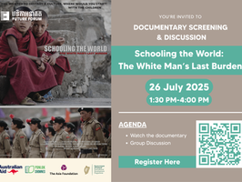 Documentary Screening & Discussion: "Schooling the World: The White Man's Last Burden"