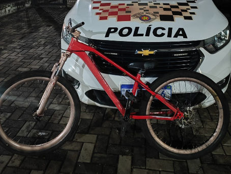Polícia Militar recupera bicicleta furtada e apreende menor por receptação em Araçatuba