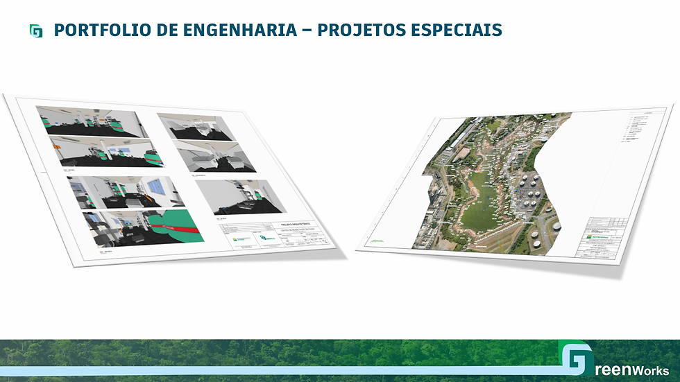 Porfolio de Engenharia para Projetos Especiais