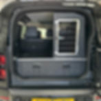 Defender 110 Drawer Unit and Single Dog Box Combination