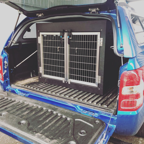 Ford Ranger Large Pickup Double Dog Box Animal Transit Boxes