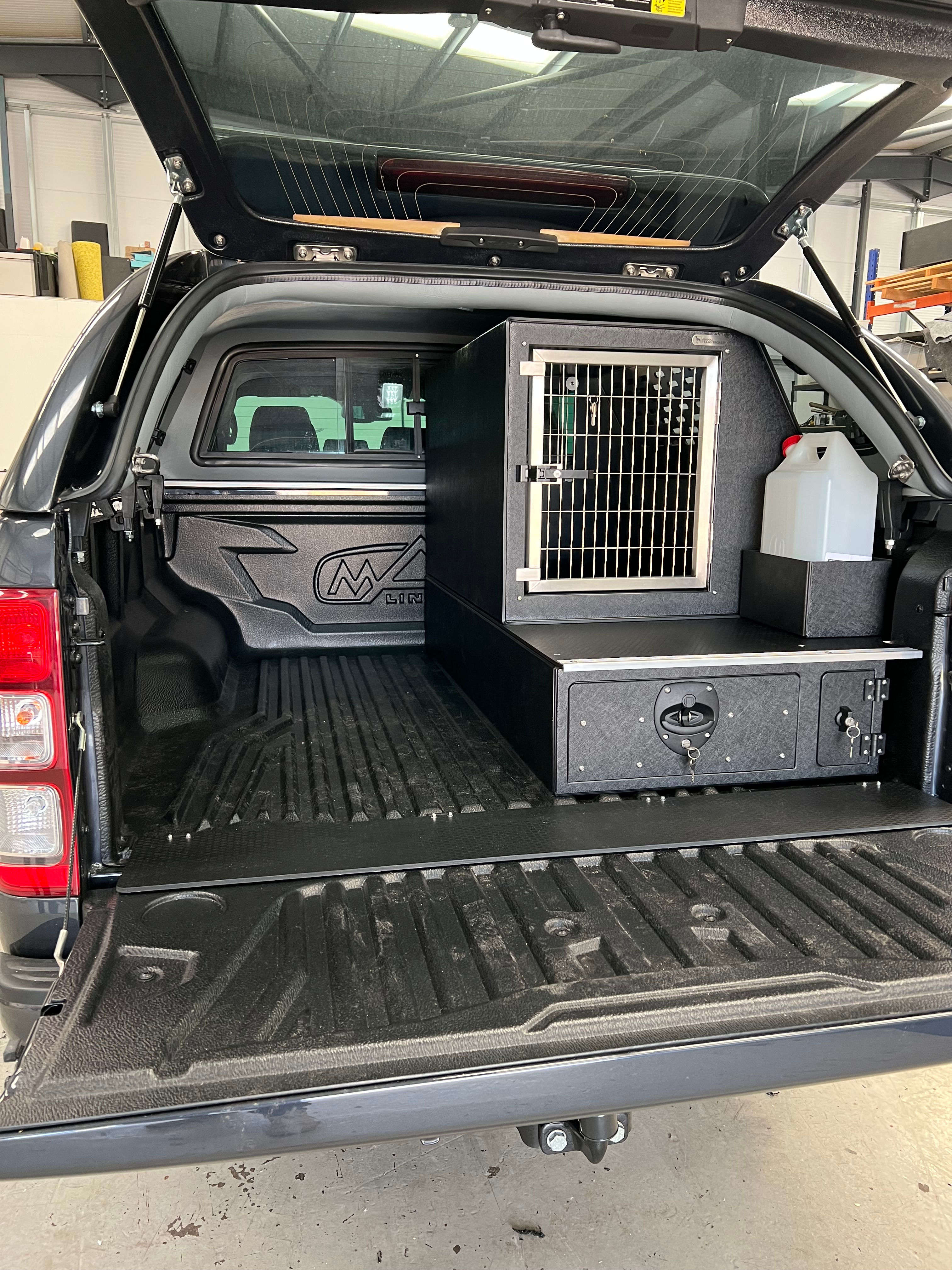 Hunter Half Width Dog Box Pick Up System