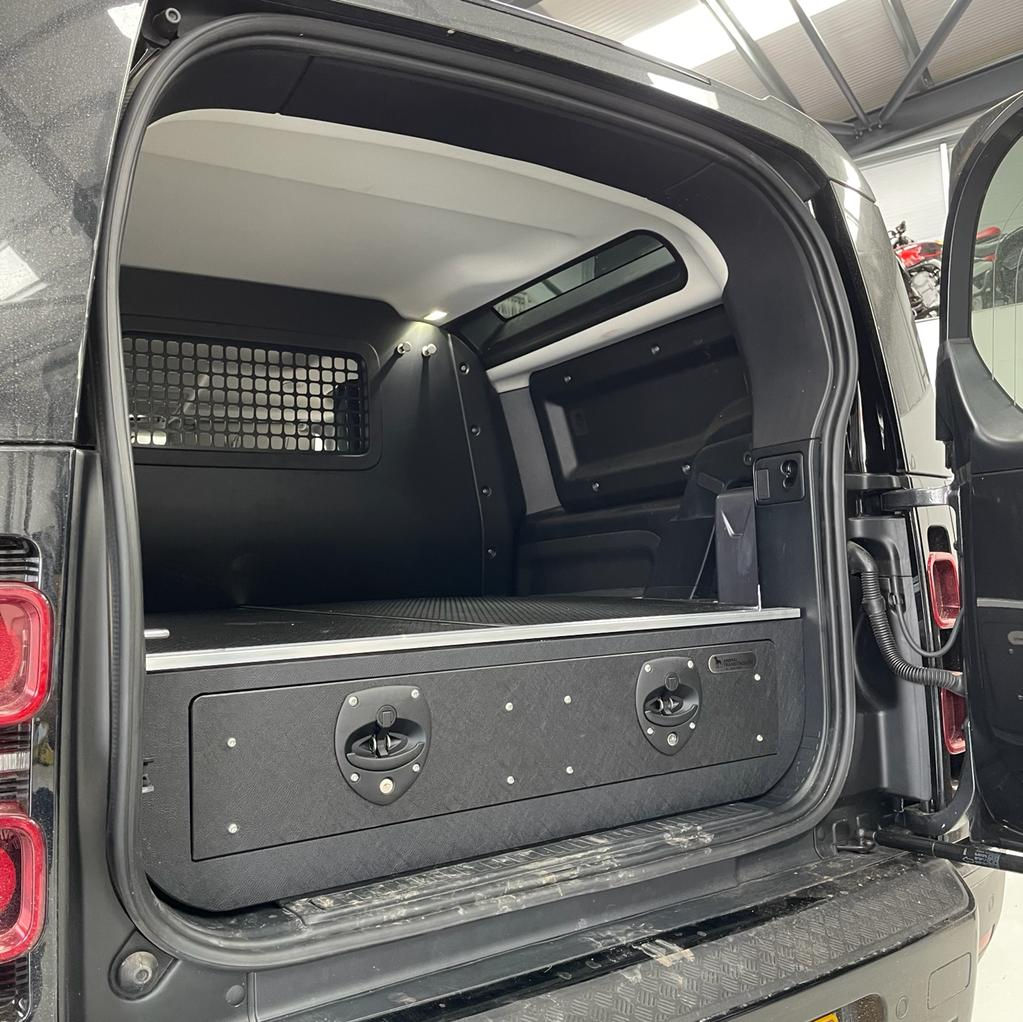 Defender 90 Commercial Vehicle Storage Drawers
