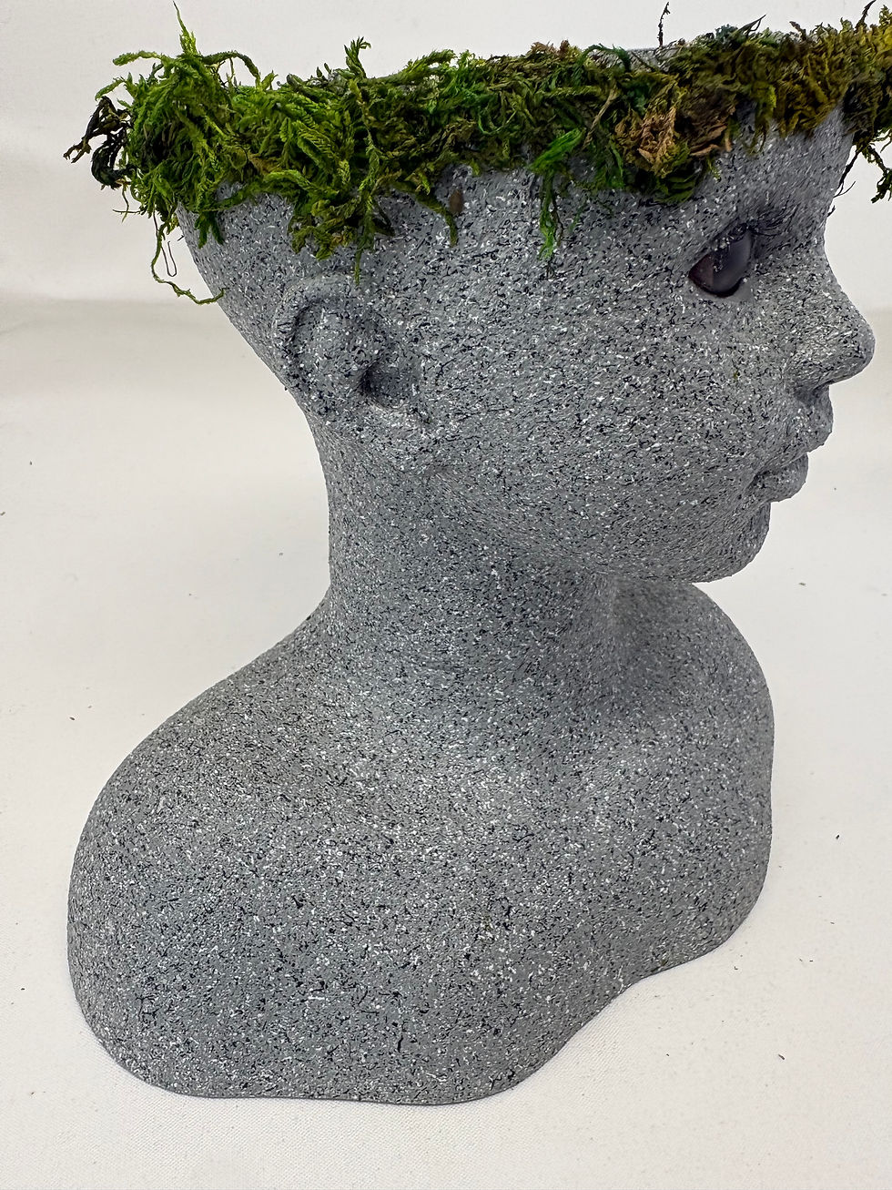Thumbnail: Stone Finish Styling Head Planter