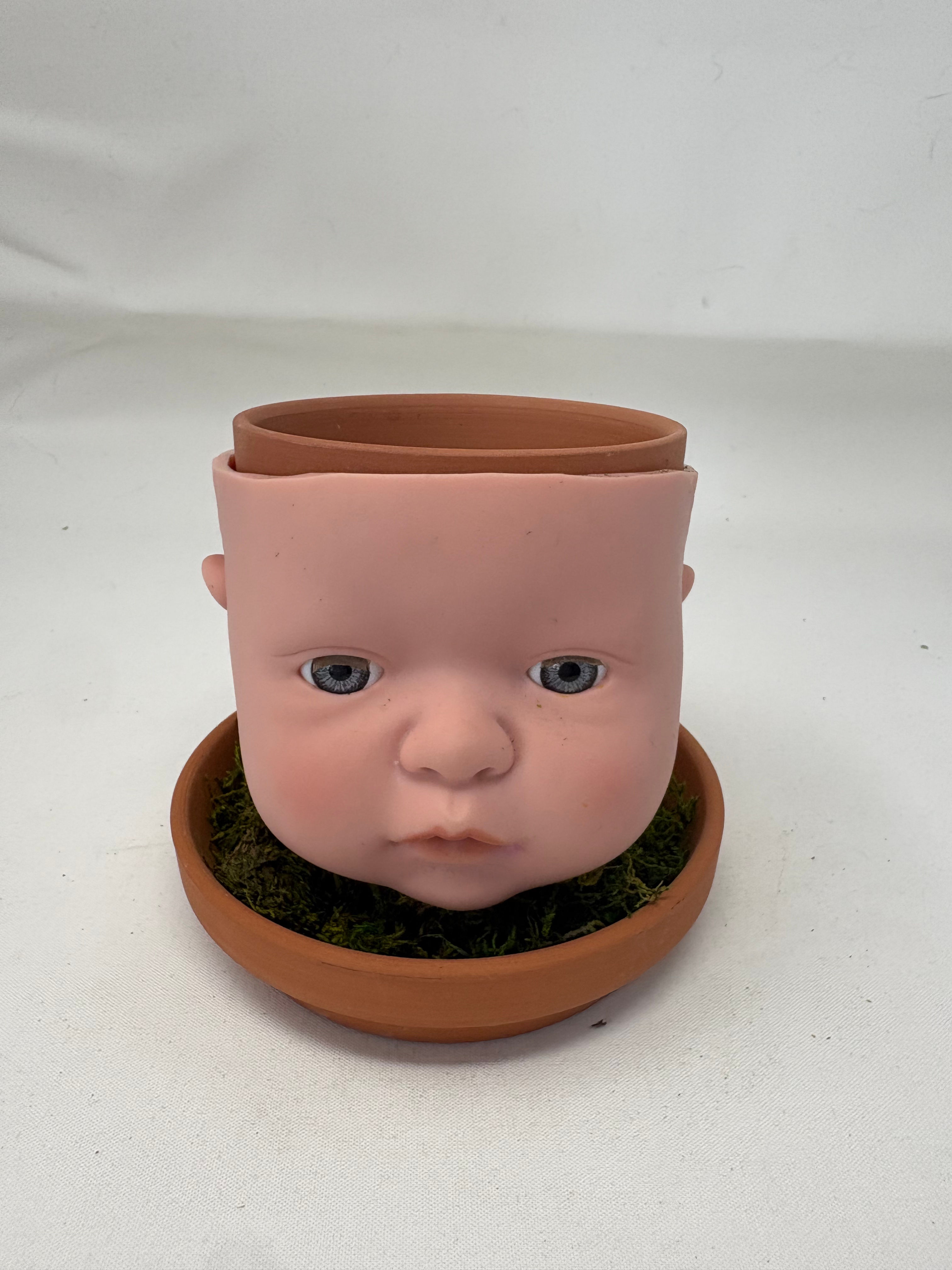 Babydoll Head Planter