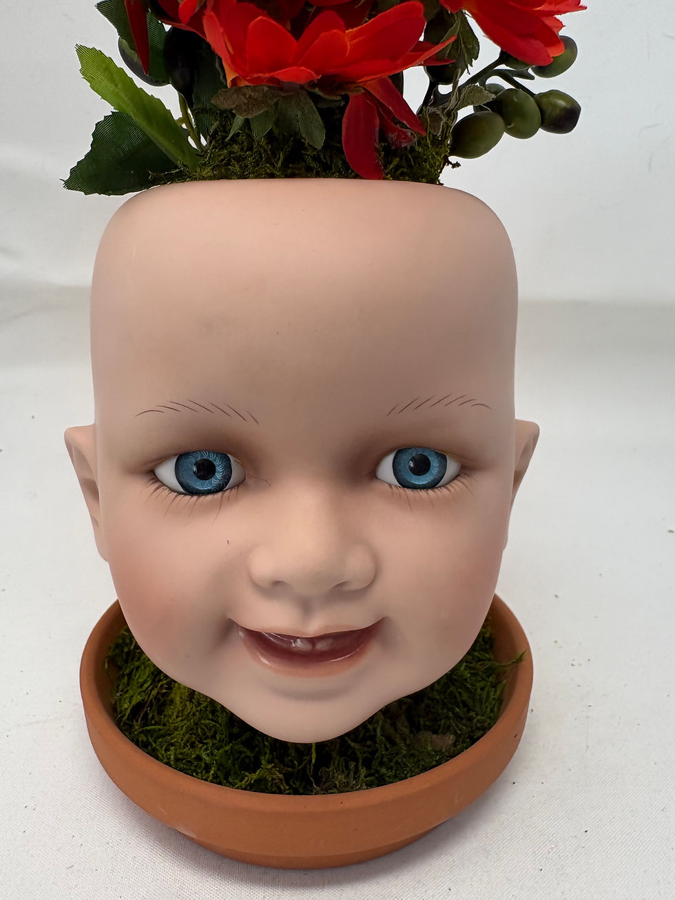 Thumbnail: Large Porcelain Potted Creeper