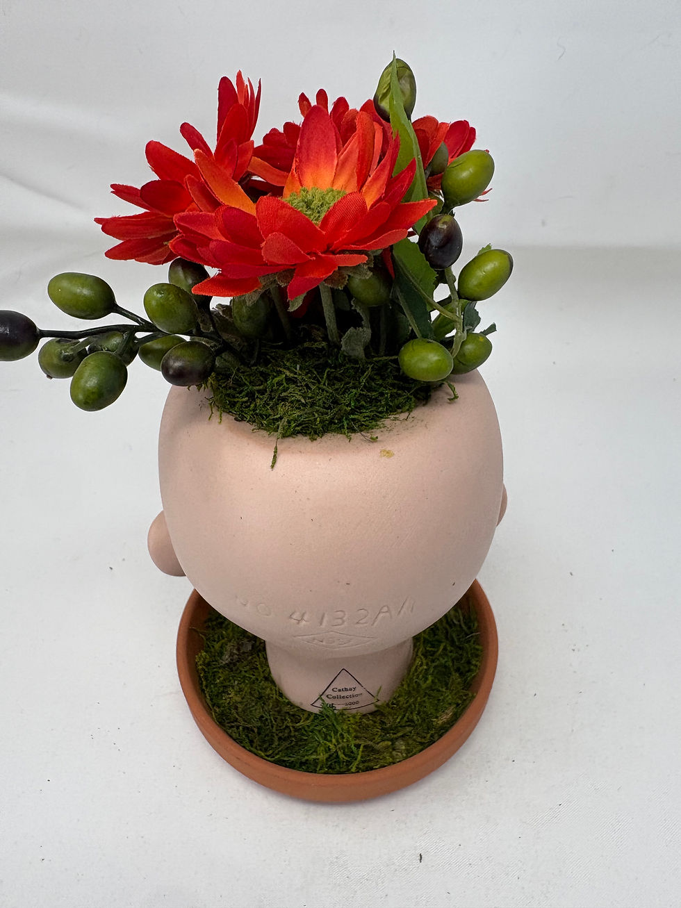 Thumbnail: Large Porcelain Potted Creeper