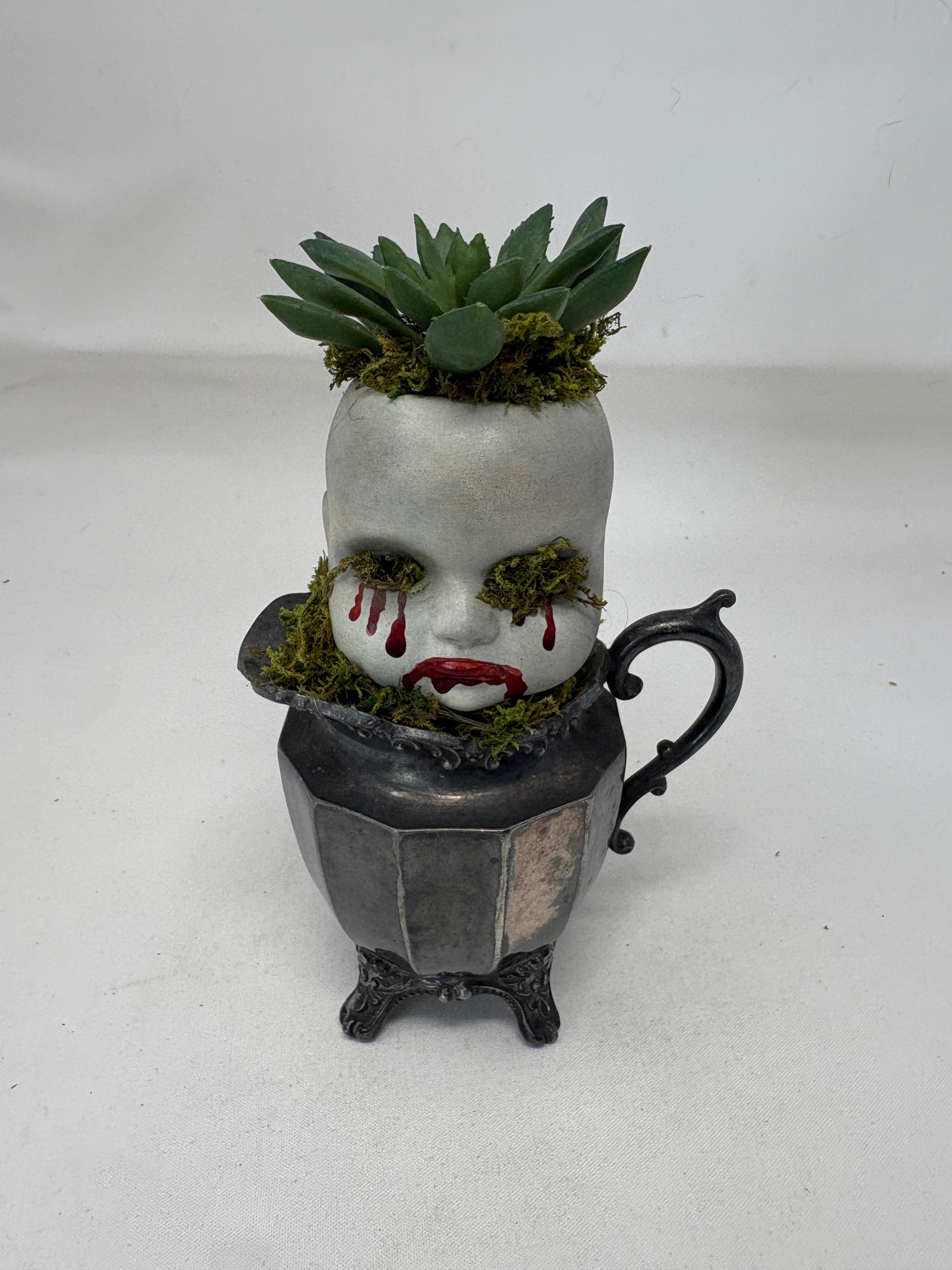 Silverplate Creamer Creeper