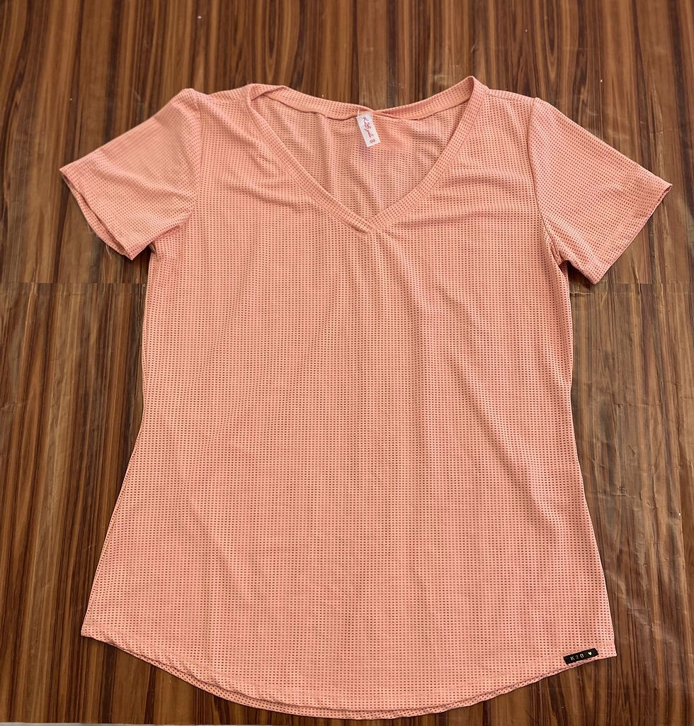 Blusa Com Manga Gola V Reva K2b Fitness