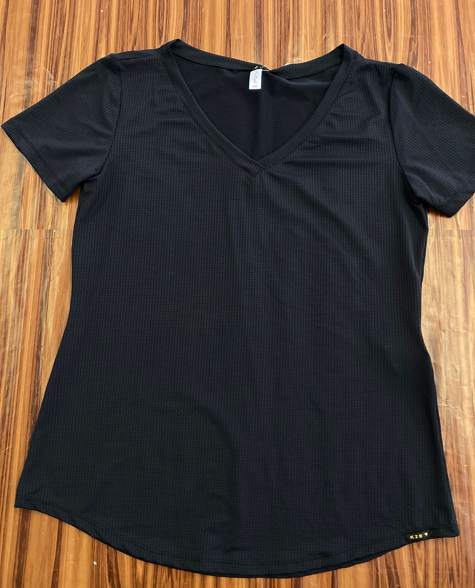 Blusa Com Manga Gola V Reva K2b Fitness