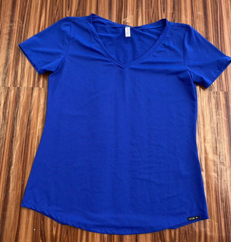 Blusa Com Manga Gola V Reva K2b Fitness