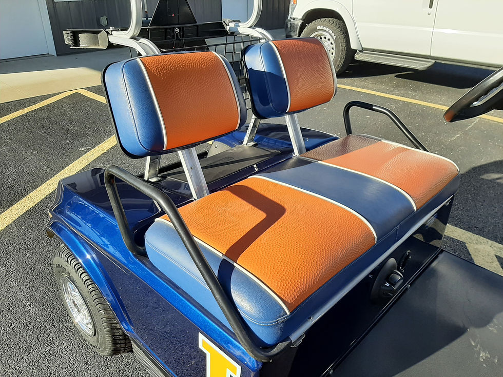 Thumbnail: Coach Lou Henson's Personal Club Car Illini Golf Cart