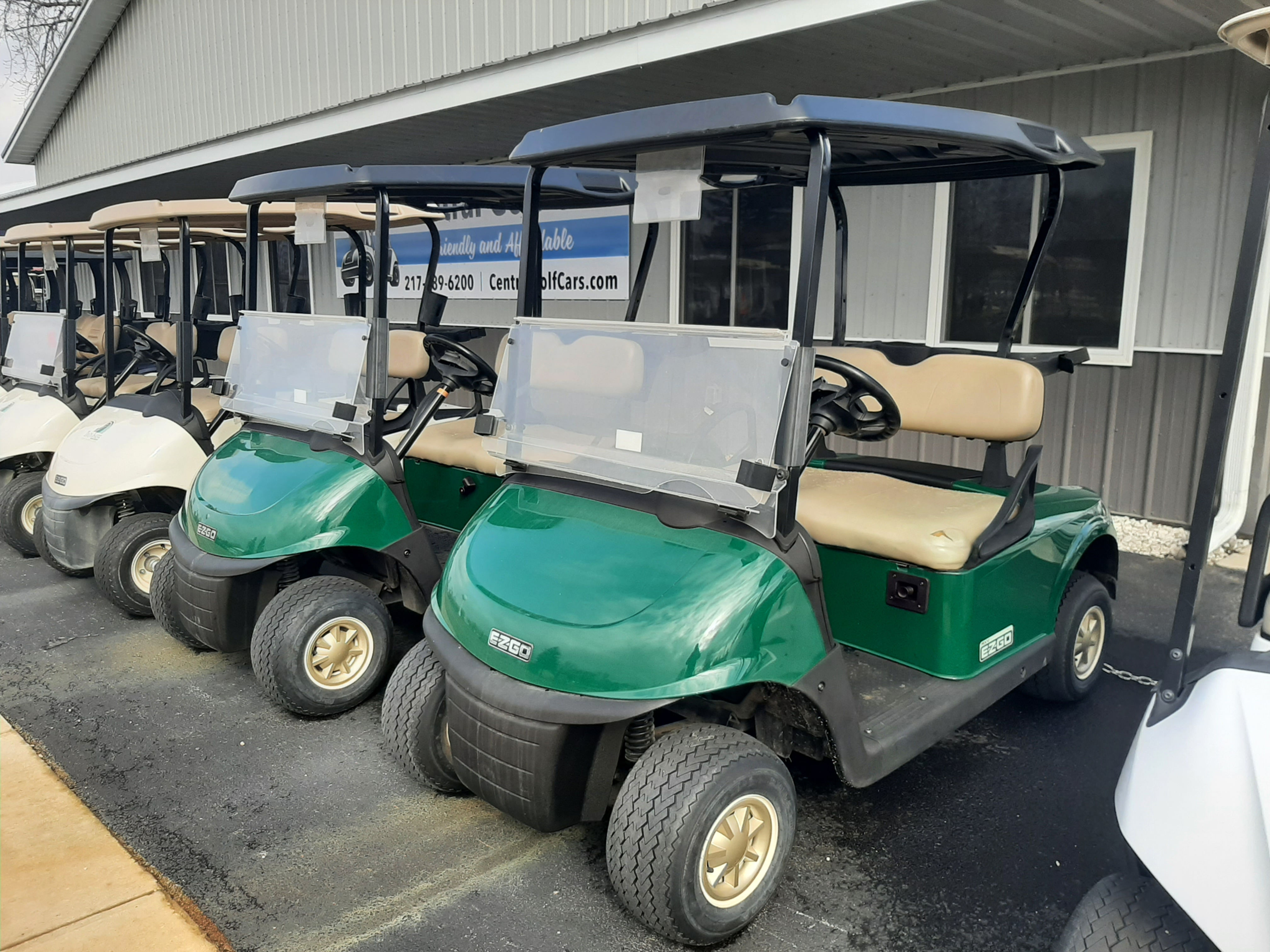 EZ GO RXV Gas Powered Golf Cart