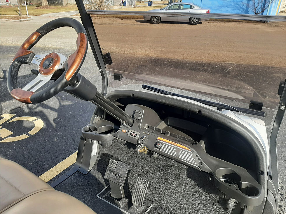 Thumbnail: Custom Club Car Tempo, Lifted, 4 Seat Forward Street Legal Lithium