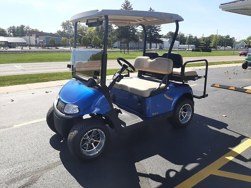 Thumbnail: 2019 EZ Go RXV 48V Street Legal 4-Seater Lithium