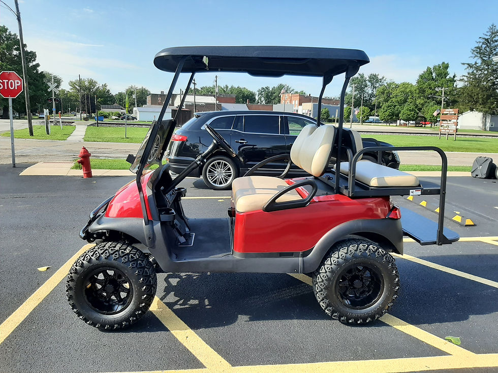 Thumbnail: Custom Club Car Precedent, Lifted, Street Legal