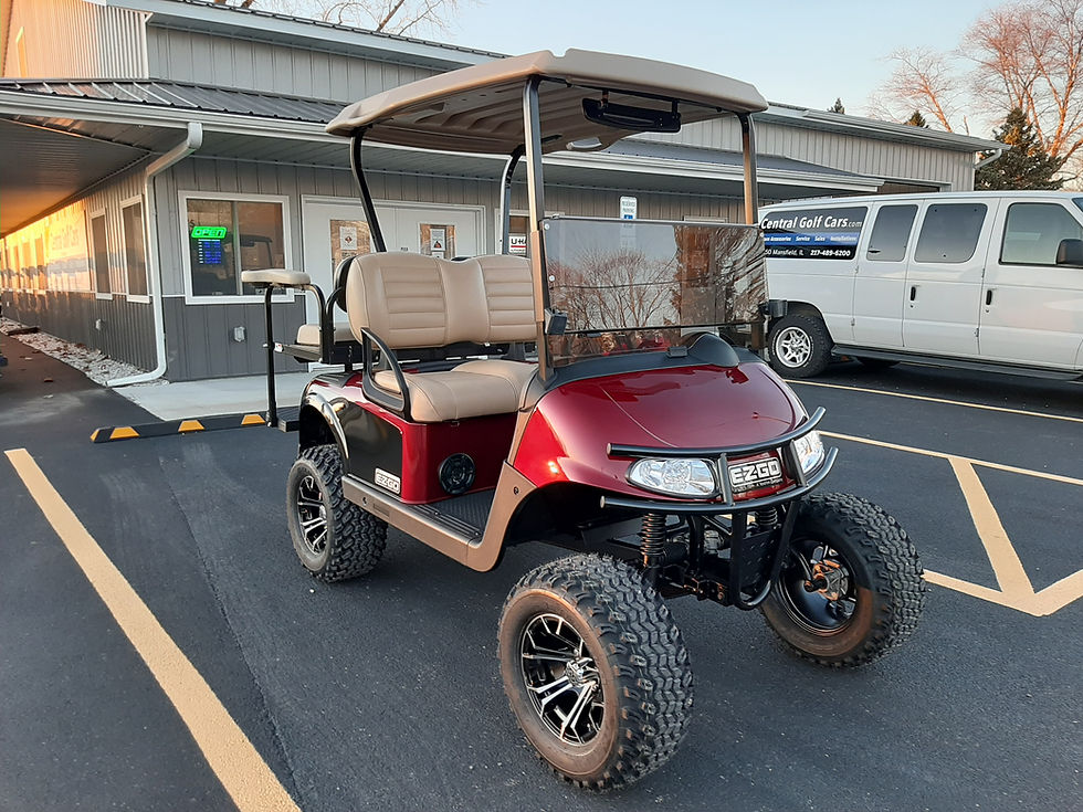 Thumbnail: 2017 EZ Go RXV 48V Lifted Street Legal Premium Seats 2 Tone Paint