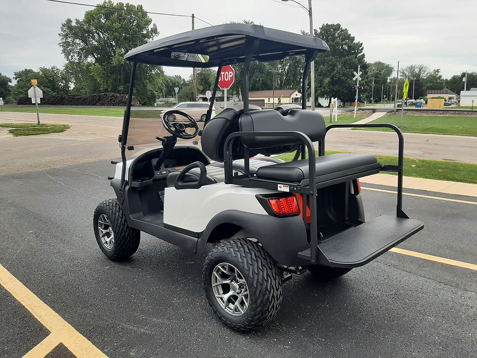 Thumbnail: Custom 2019 Club Car Tempo, Lifted, Street Legal Lithium
