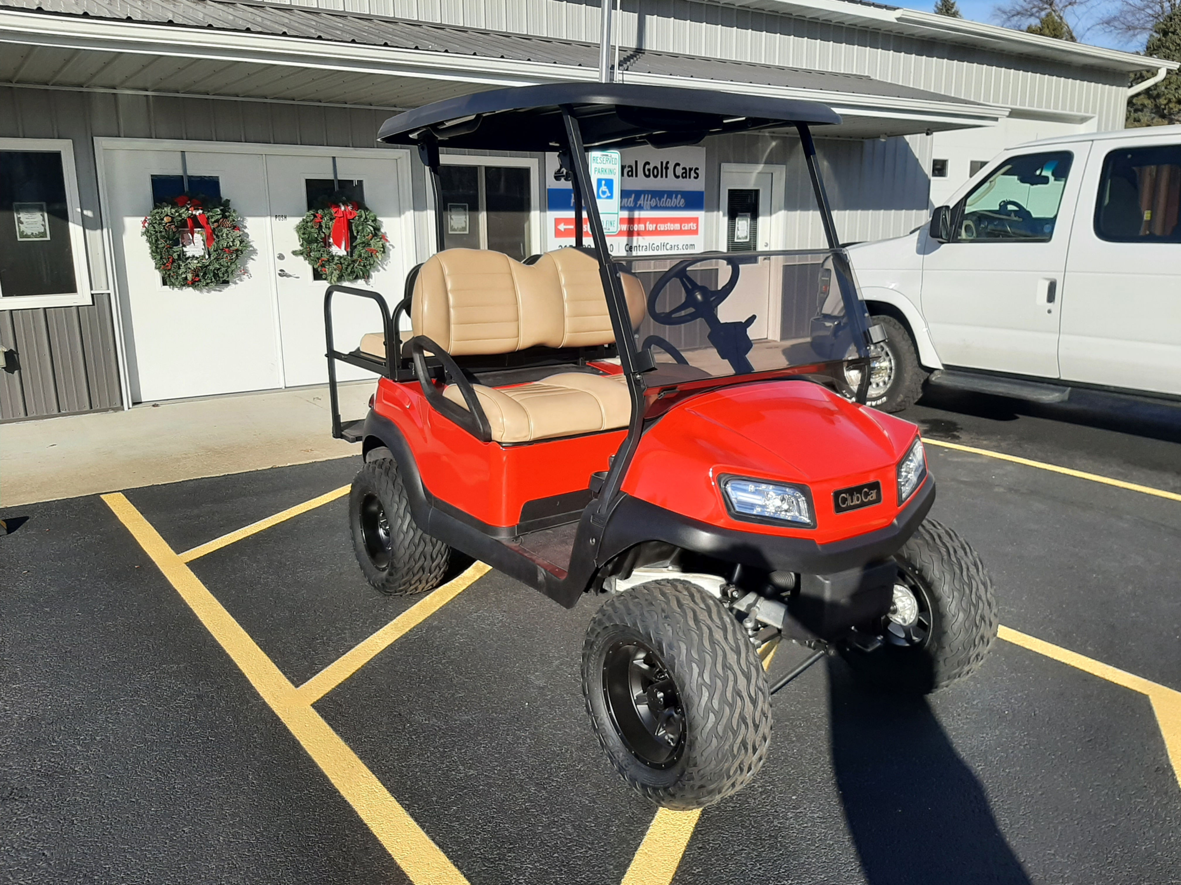 Custom 2019 Club Car Tempo, Lifted, Street Legal Lithium