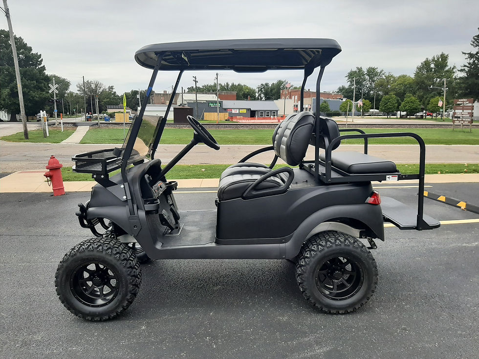 Thumbnail: Custom 2019 Club Car Tempo, Lifted, Lithium