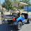 Thumbnail: 2017 EZ Go RXV 48V Lifted Street Legal Premium Seats Blue Metallic