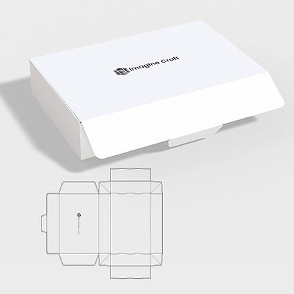 Mailer boxes security buckles  flip top 