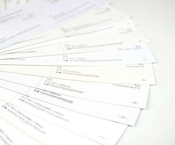 White Paper Sample Collection