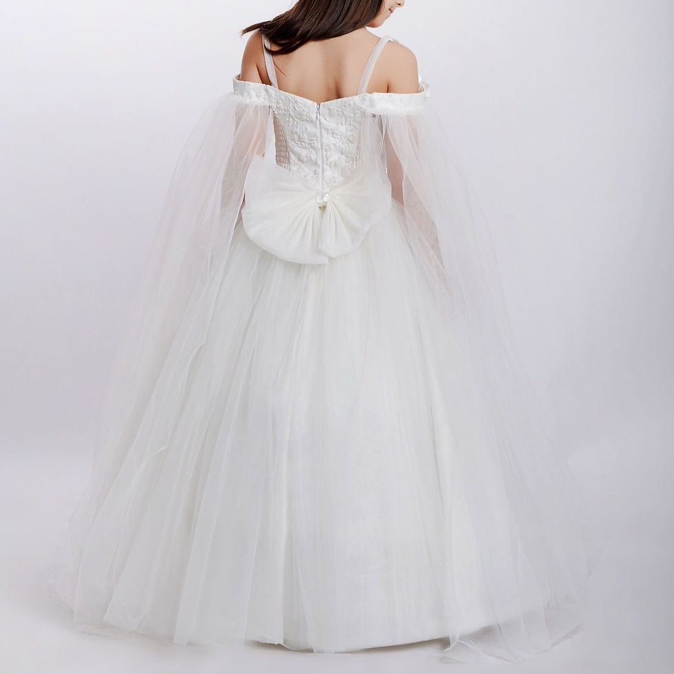 Miniatura: Graceful Garden Girls Formal Dress