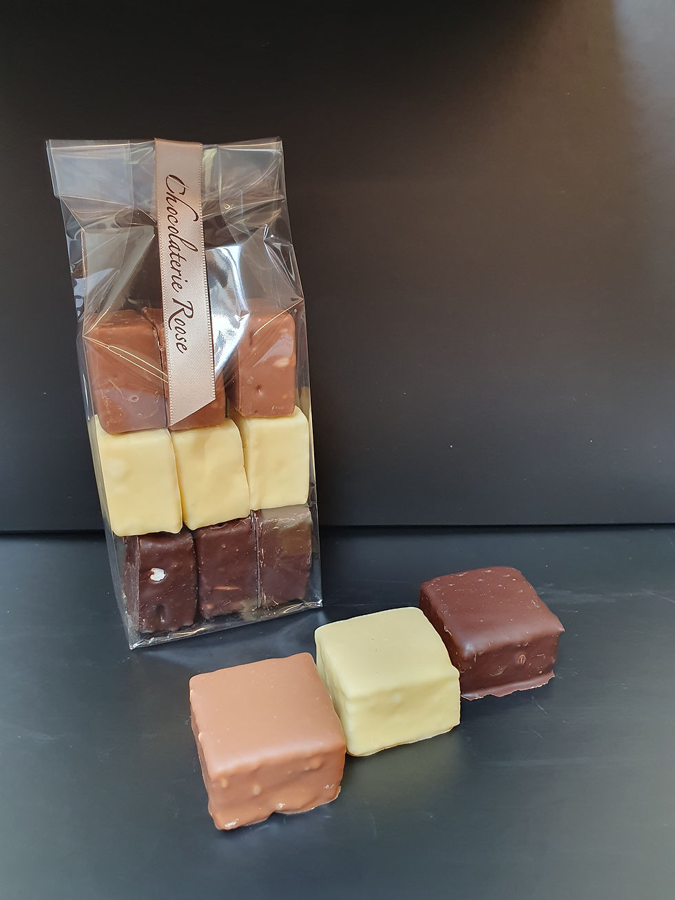 Zakje chocospek € 5.50