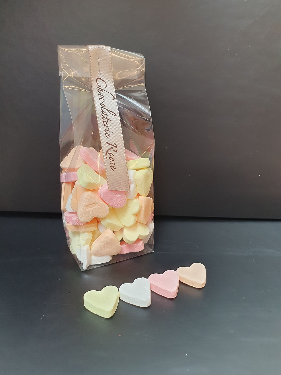 Zakje Suikerhartjes € 2.50