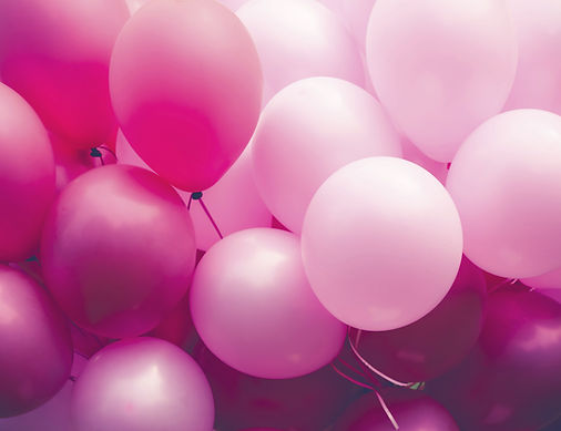 Pink Balloons Close-Up