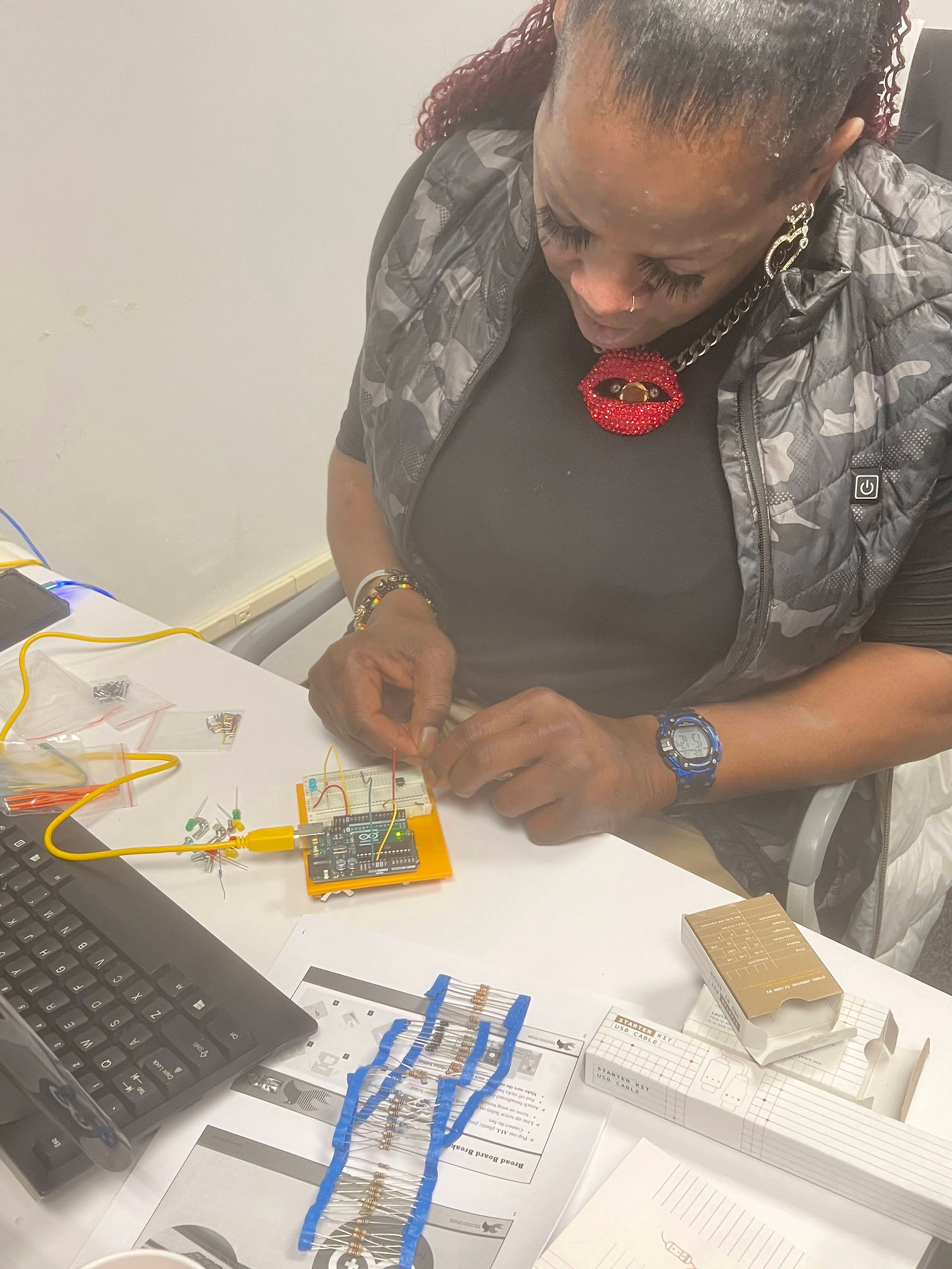 Fortune Society Robotics Workshop Participants