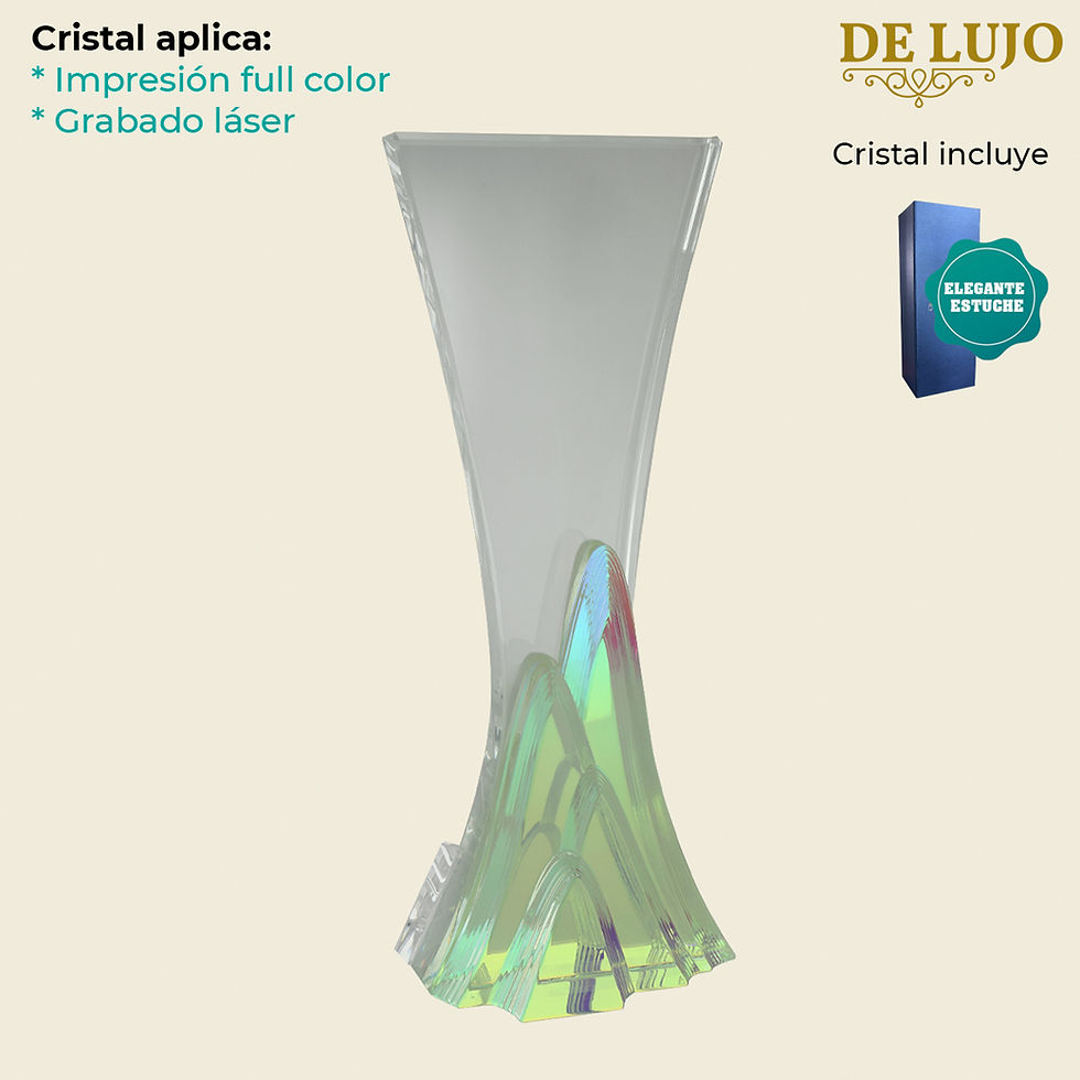 Miniatura: Escultura de cristal zenith