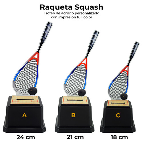 Trofeo de squash Trofeos Castro