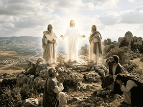 Jesus no monte tabor