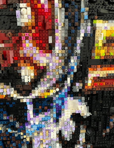 brickboardbuilder
L'art du pixel pop
BBB
Tableau en Lego.
Lego artwork.
Tableau en Lego réemployés. Œuvre en Lego. Pixel art. Pop art. Tableau en Galerie ou sur mesure. Goldorak.